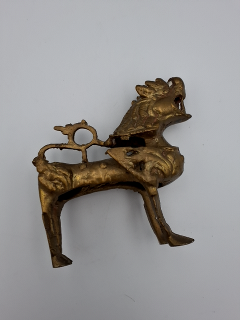 Bronze dragefigur